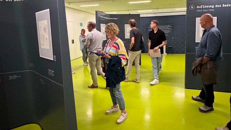 Holocaust-Ausstellung in der FSG